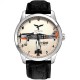 Luftwaffe FW190A   WW-II Germany Commemorative Compass Dial Art 40 mm Wrist Watch