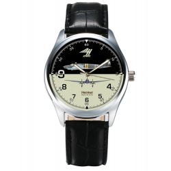 Heinkel H-111 Luftwaffe Bomber Aviation  Art Collectible  Wrist Watch